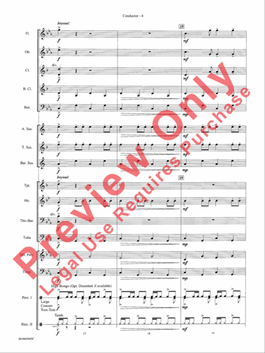 ÜskÜdar ÜskÜdar Concert Band scores gallery preview page 7