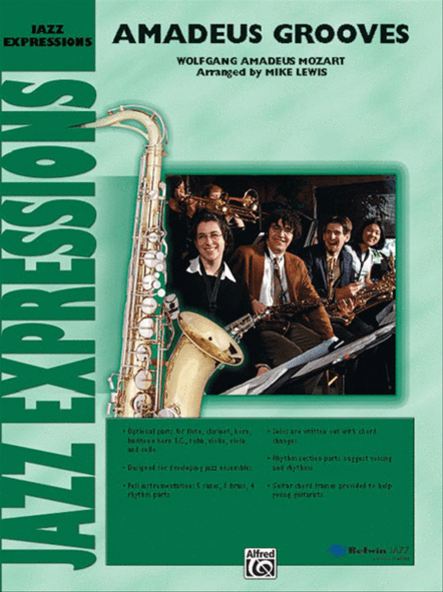 Amadeus Grooves Jazz Ensemble scores gallery preview page 1