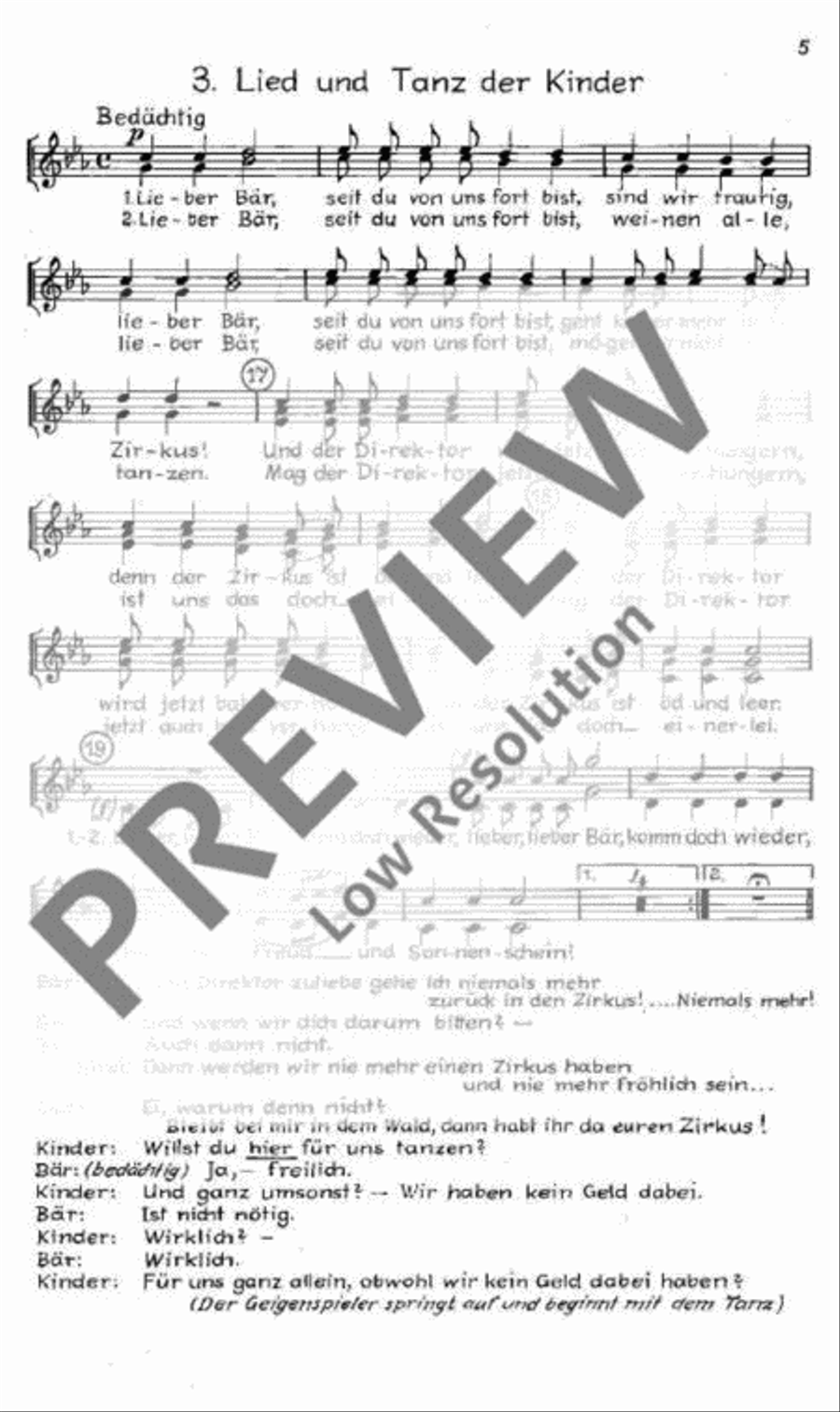 Armer, kleiner Tanzbär Armer, kleiner Tanzbär SMezA scores gallery preview page 5