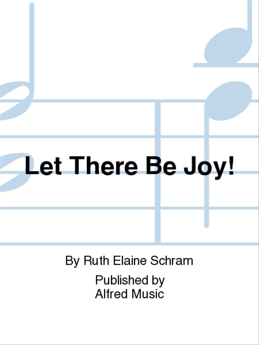 Let There Be Joy! 3-Part scores gallery preview page 1