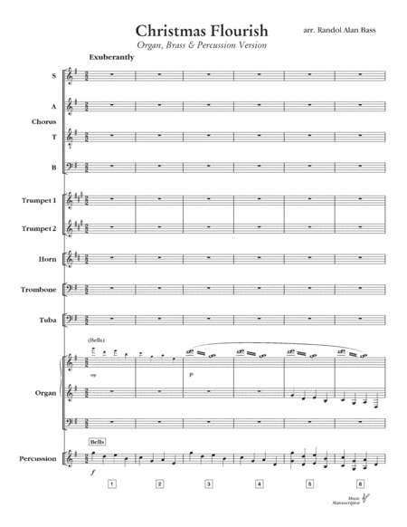 Christmas Flourish (Brass Score & Parts)