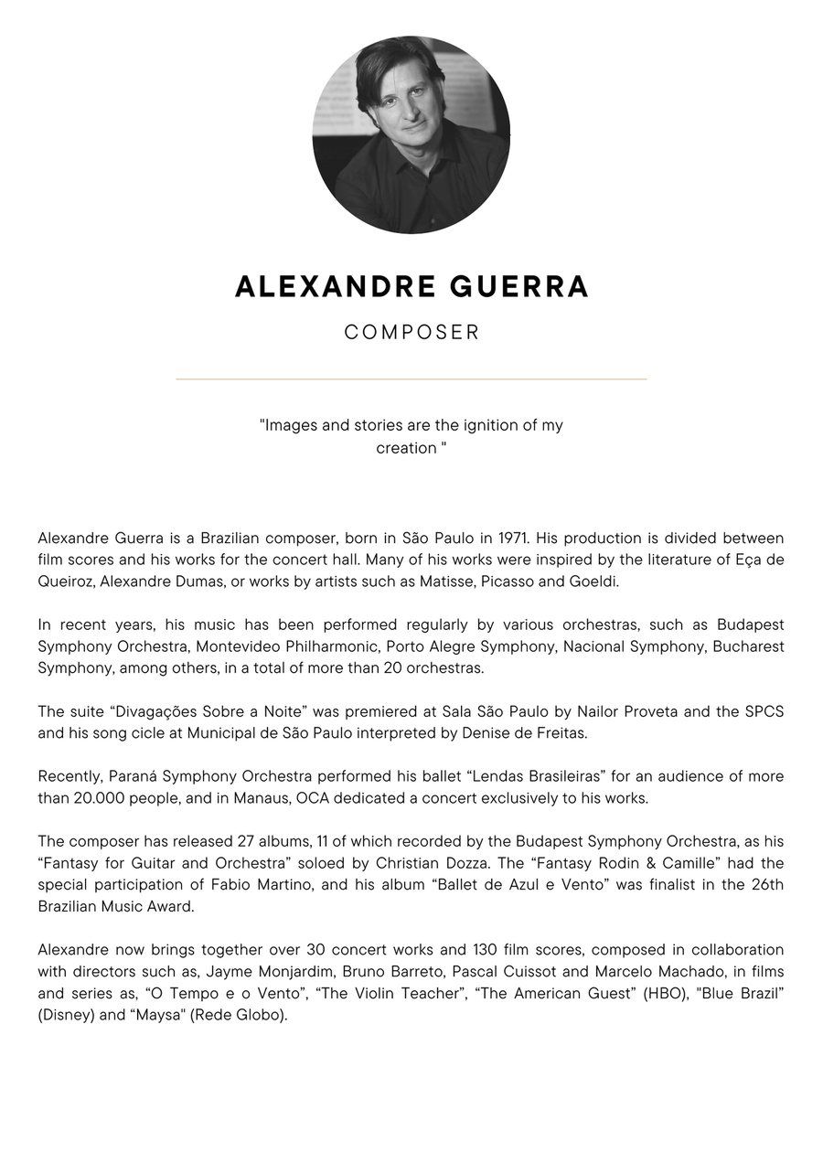 Lamento para Cordas - Elegy for String Orchestra String Orchestra scores gallery preview page 3