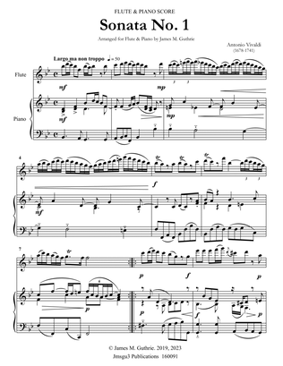 Book cover for Vivaldi: Sonata No. 1 for Flute & Piano