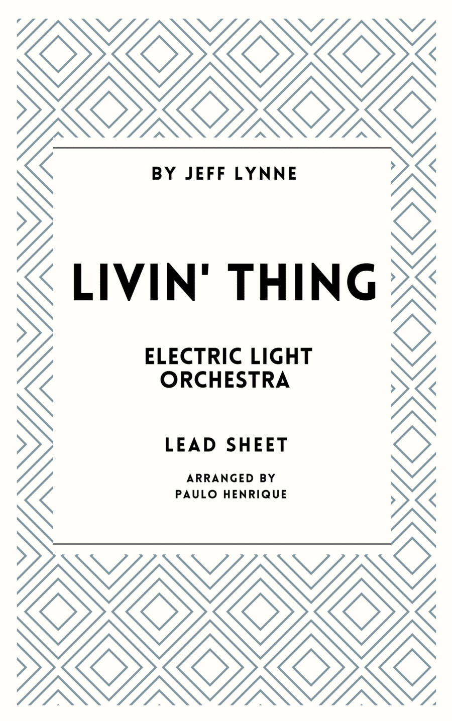 Livin' Thing Livin' Thing Piano scores gallery preview page 1