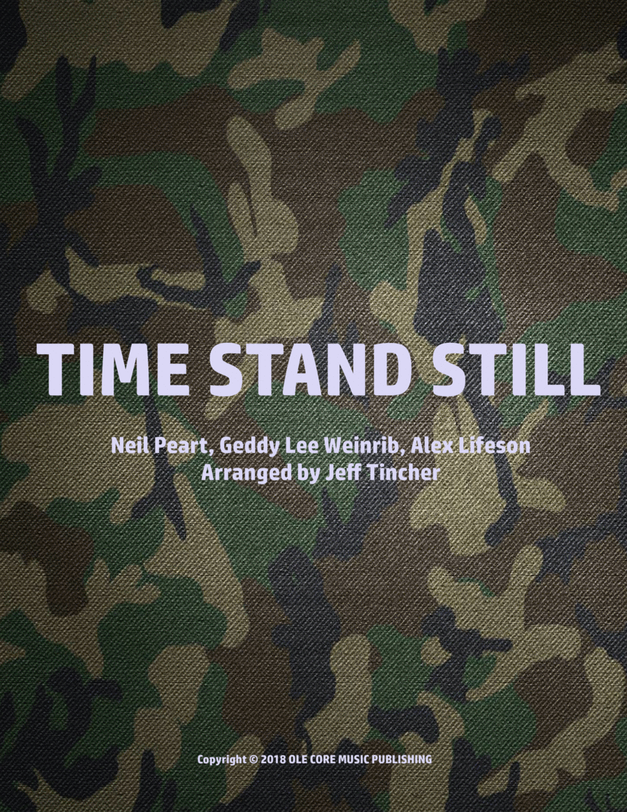 Time Stand Still Voice scores gallery preview page 1