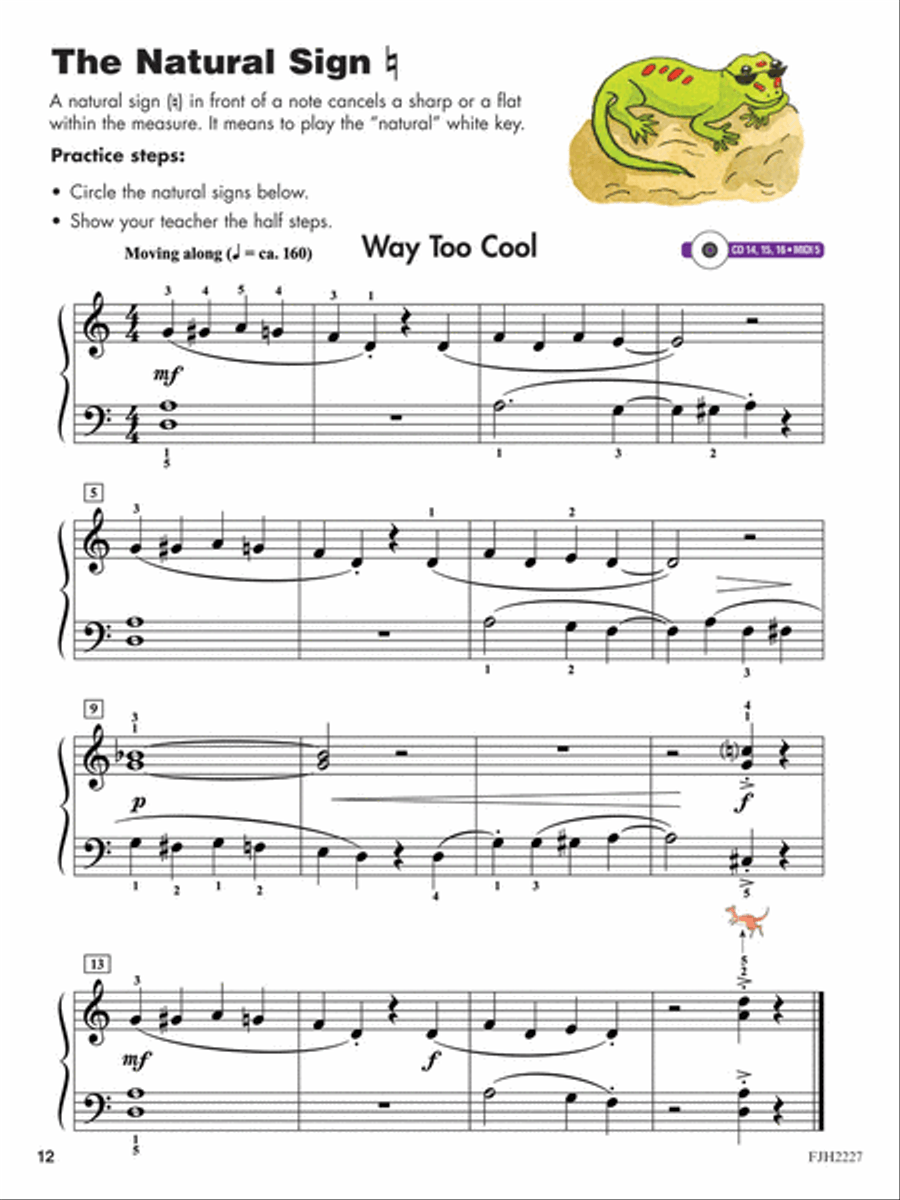The All-In-One Approach to Succeeding at the Piano, Book 2A Piano Method scores gallery preview page 2