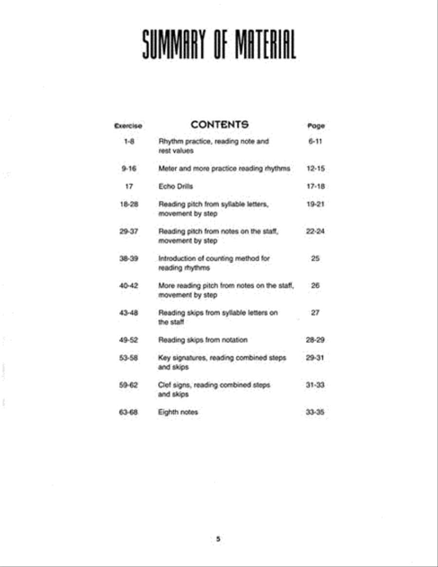 Sight Singing Made Simple (Resource) Choir scores gallery preview page 2