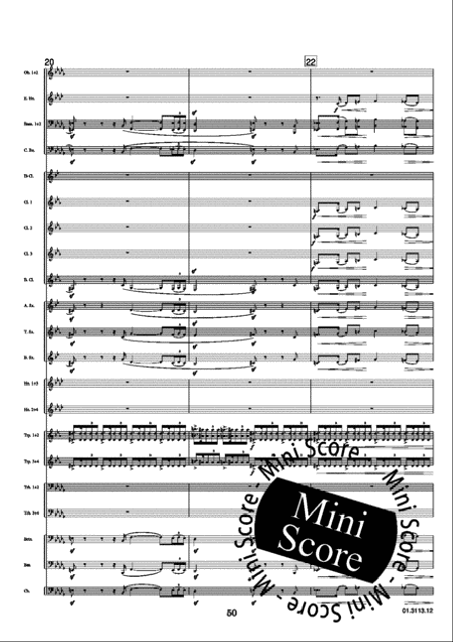 Pictures at an Exhibition Concert Band scores gallery preview page 54