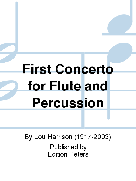 First Concerto for Flute and Percussion (Set of Parts)