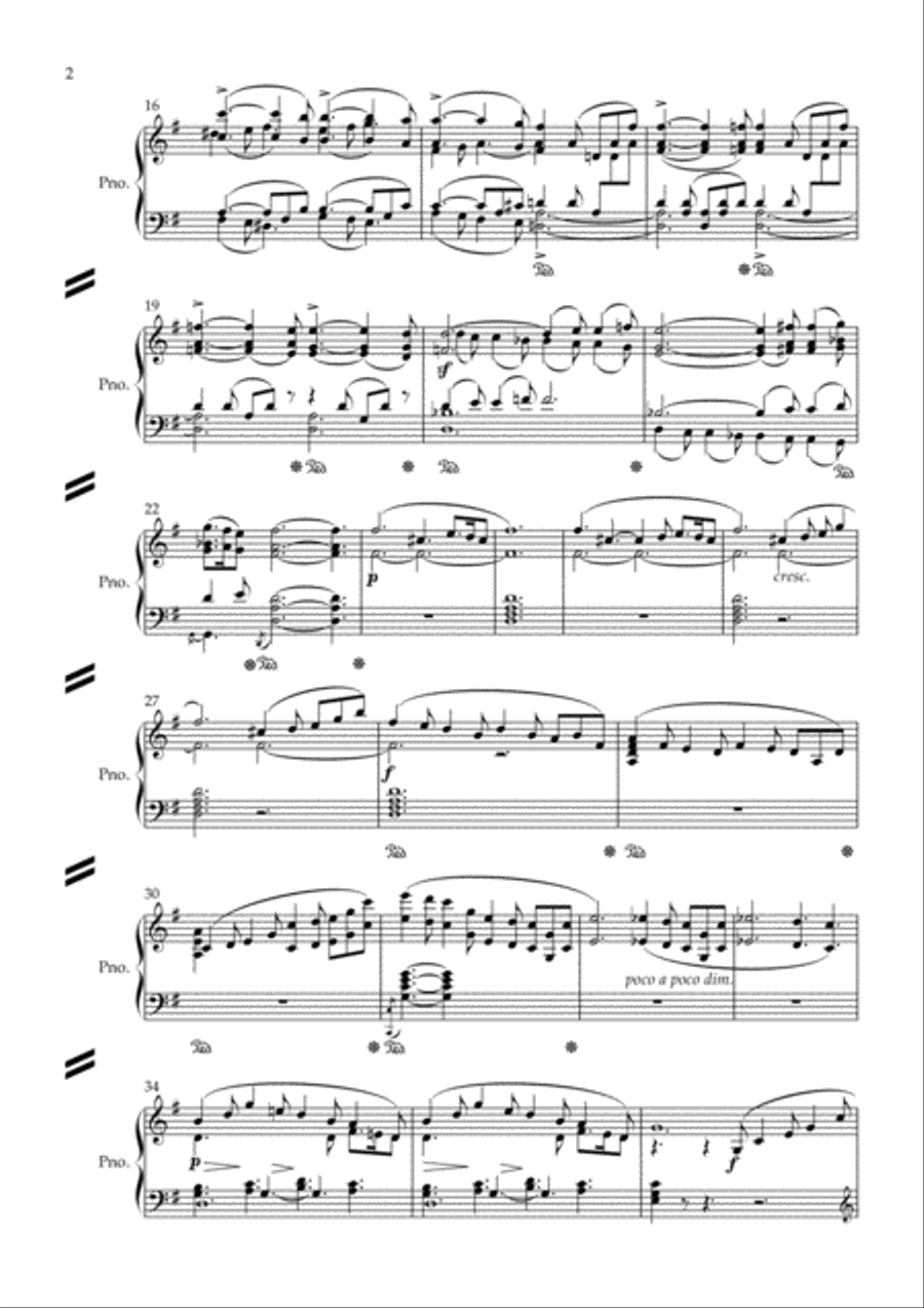 Saint-Saëns: Oratorio de Noël, 5 soli, SSAA choir, harp, organ and strings. Vocal Score SSAA scores gallery preview page 4