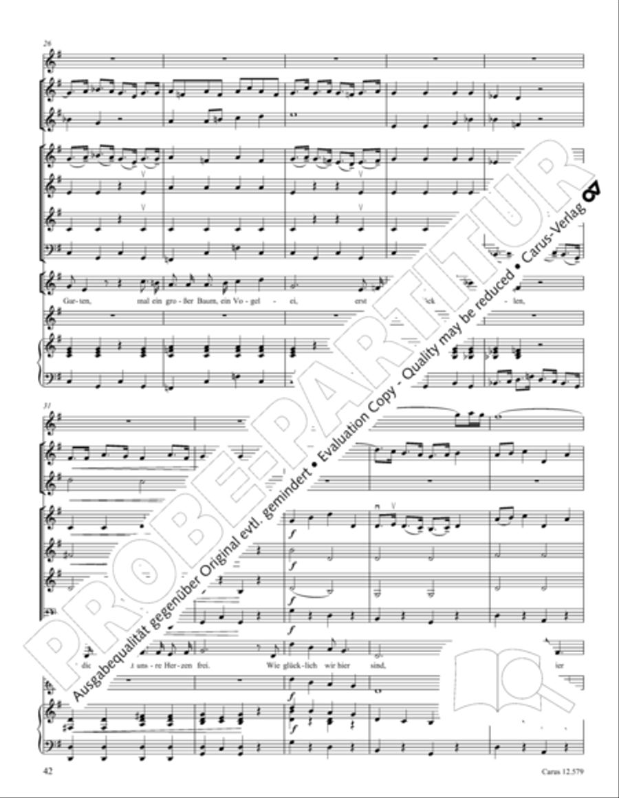 Der Garten des Riesen Children's Choir scores gallery preview page 47