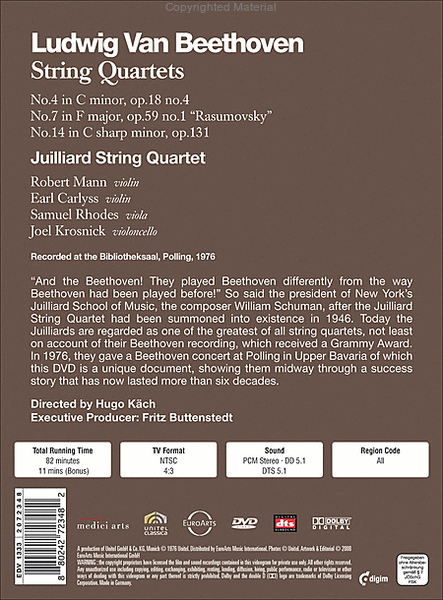 String Quartets Op. 18 59, 131