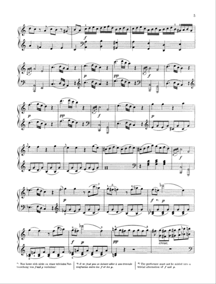 Sonata C major, K. 309 Sonata C major, K. 309 Piano Solo scores gallery preview page 4