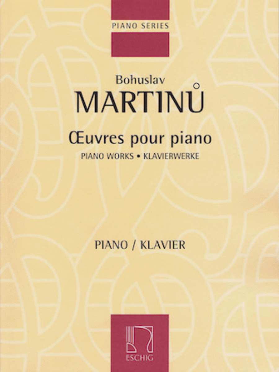 Piano Works Piano Solo scores gallery preview page 1