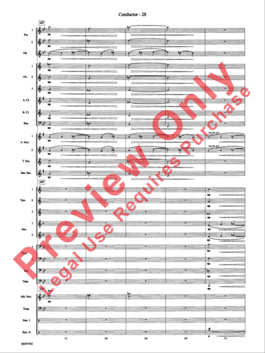 The Maelstrom The Maelstrom Concert Band scores gallery preview page 31