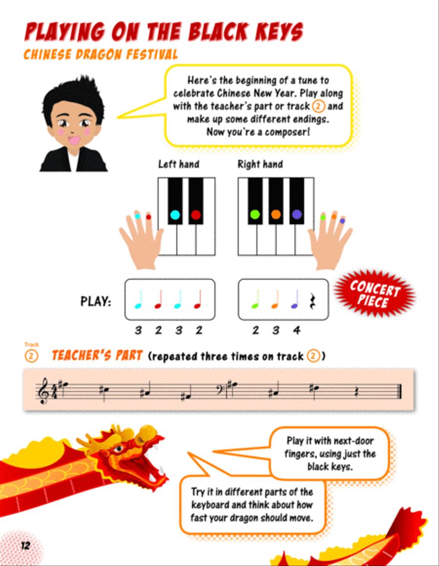 Lang Lang Piano Method Preparatory Level Piano Method scores gallery preview page 4