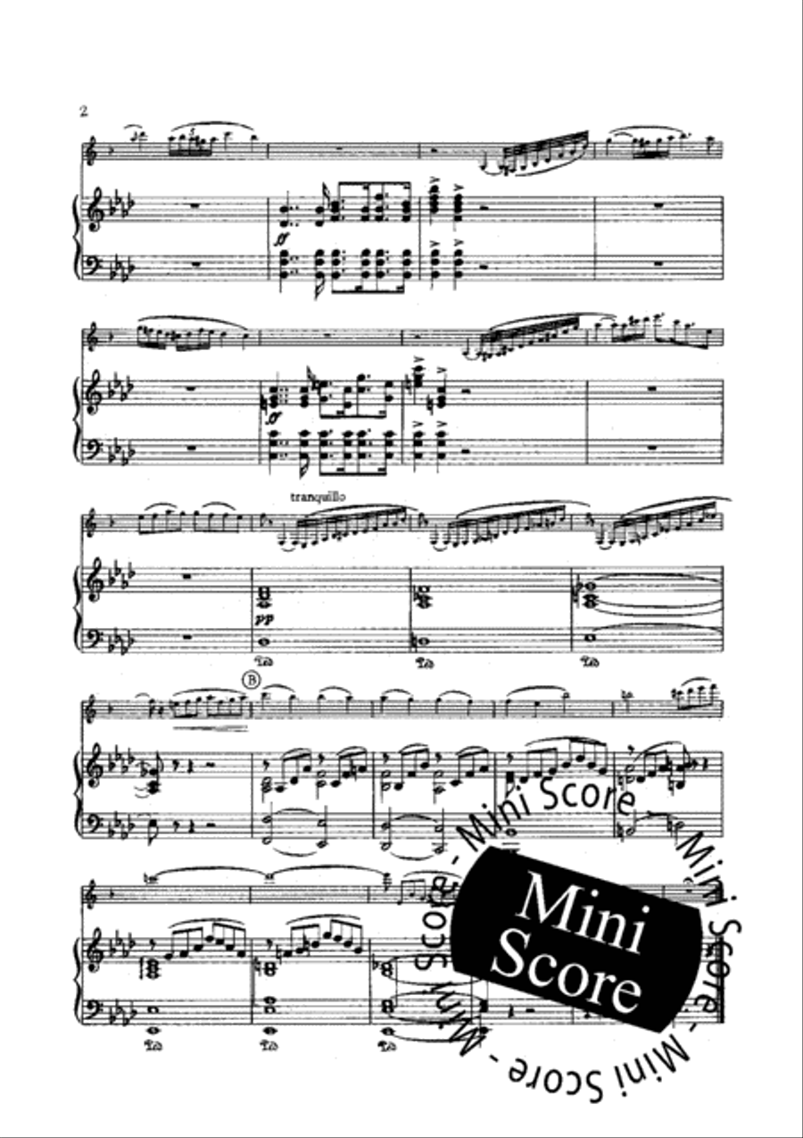 Concert Piece E-Flat Clarinet scores gallery preview page 5