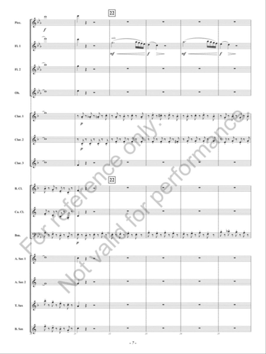 Prelude from The Barber of Seville by Gioachino Rossini Woodwind Ensemble - Sheet Music page 8