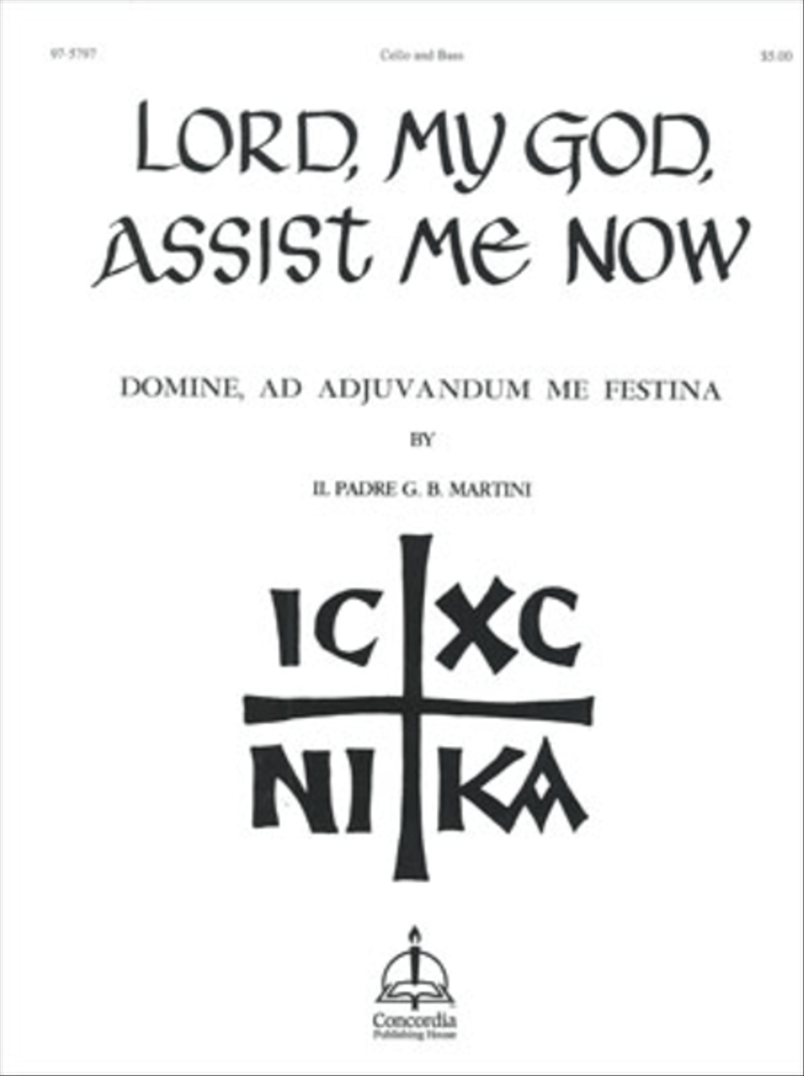 Lord, My God, Assist Me Now / Domine, ad adjuvandum me festina (Violoncello / Double Bass) Double Bass scores gallery preview page 1
