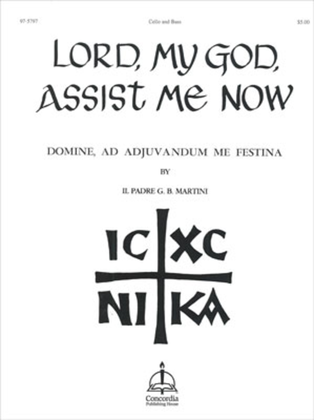 Book cover for Lord, My God, Assist Me Now / Domine, ad adjuvandum me festina (Violoncello / Double Bass)
