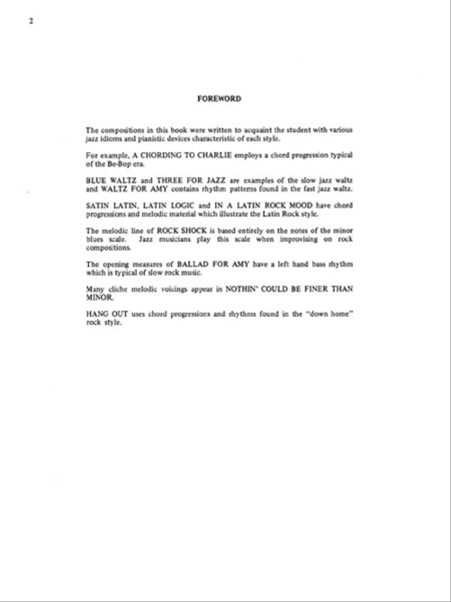 Jazz Delights Jazz Delights Piano Method scores gallery preview page 3