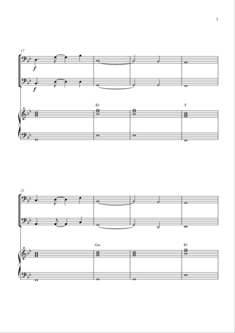 Now We Are Free String Duet scores gallery preview page 3