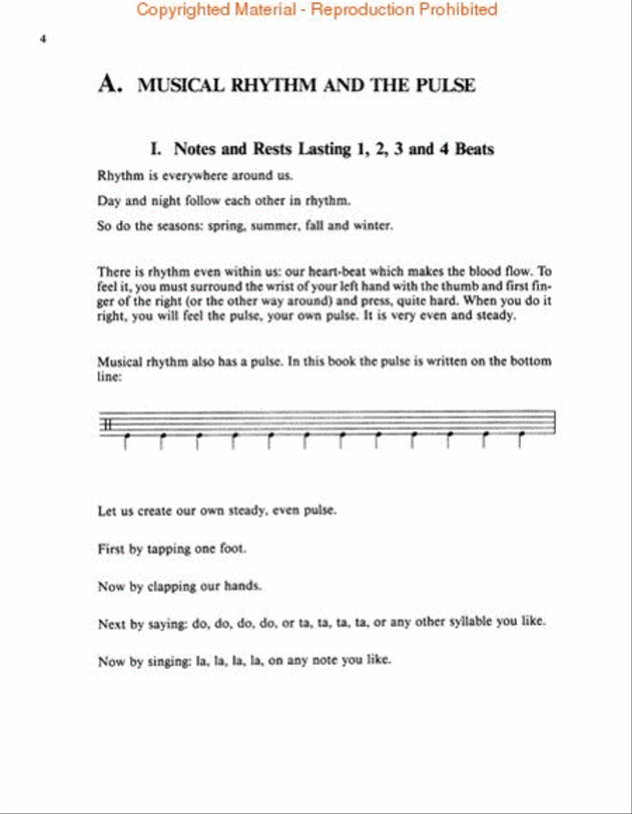 Basic Rhythmic Training Collection / Songbook scores gallery preview page 2