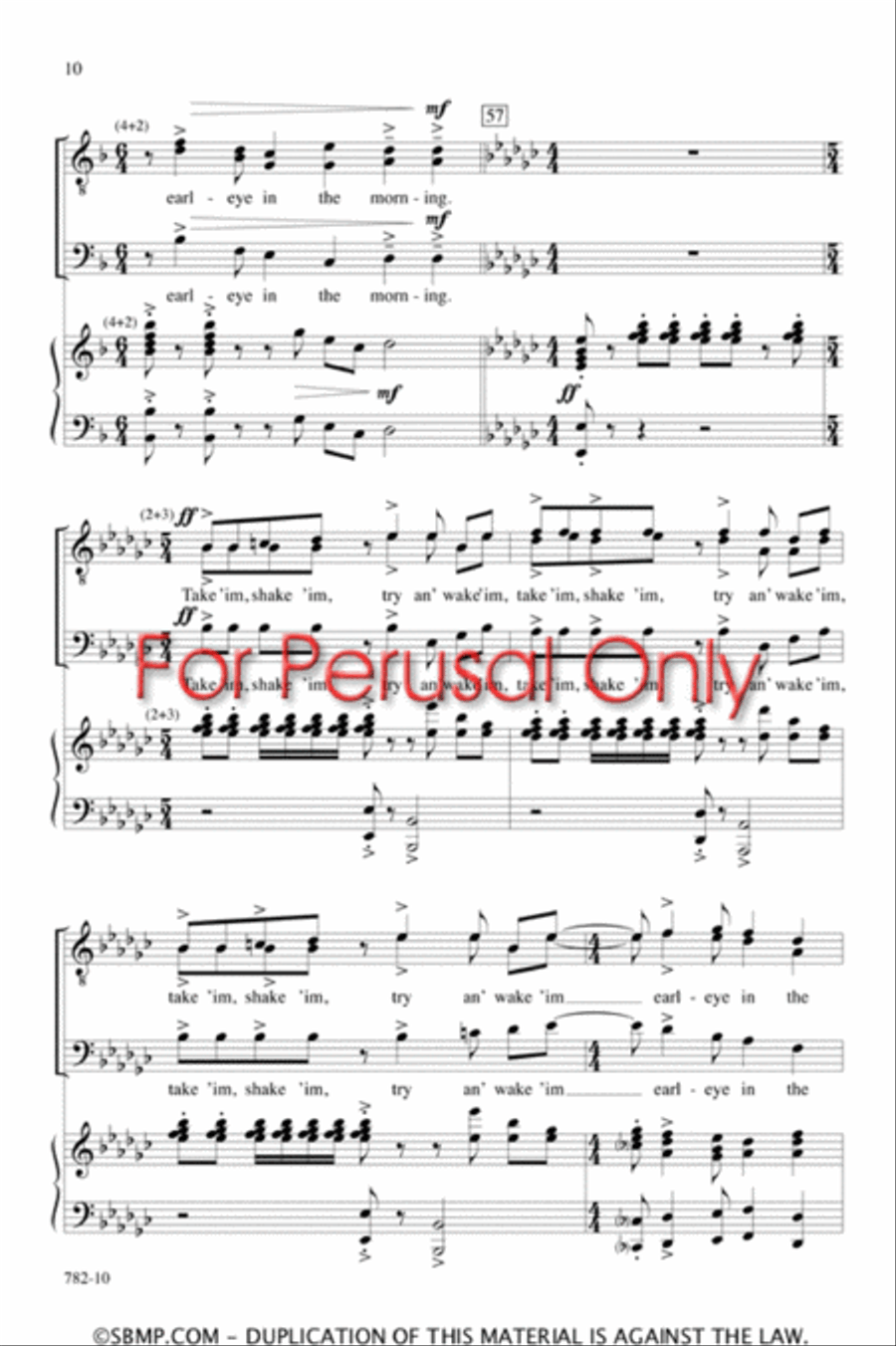 Wuh-Duh-Yuh Do with a Drunken Sailor? - TTB/TBB Octavo TTB scores gallery preview page 9