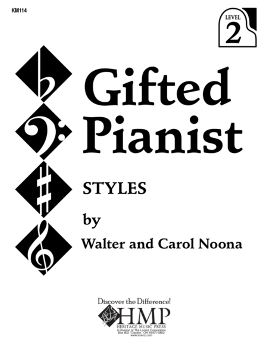 Gifted Pianist: Styles, Book 2 Piano Method scores gallery preview page 1