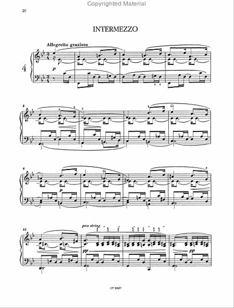 Piano Pieces Op. 76 Chamber Music scores gallery preview page 3