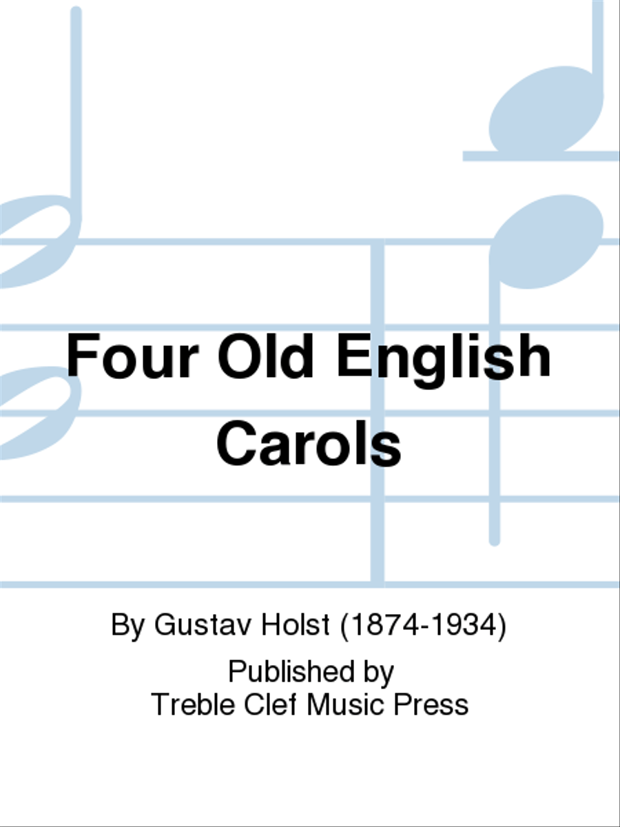Four Old English Carols SSAA scores gallery preview page 1