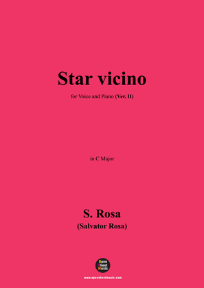 Book cover for S. Rosa-Star vicino,Ver. II,in C Major