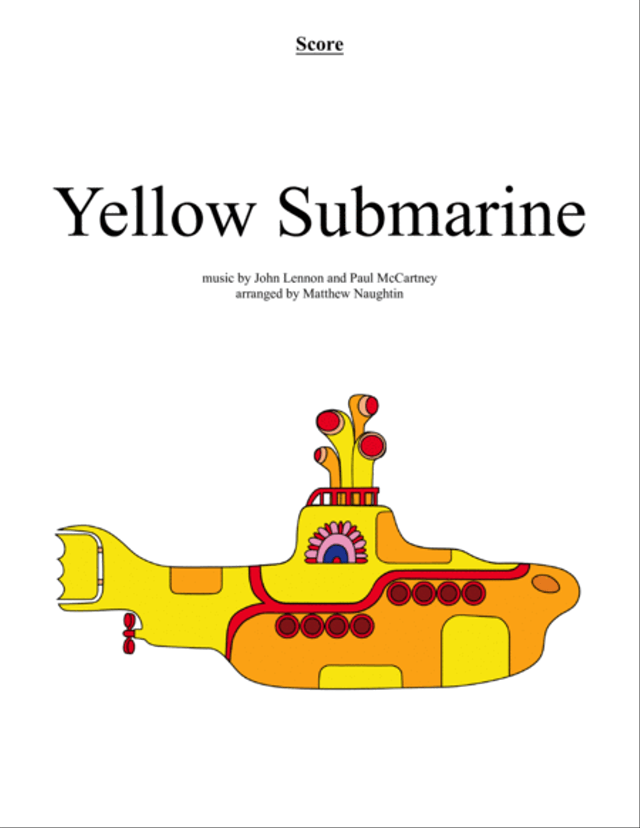 Book cover for Yellow Submarine