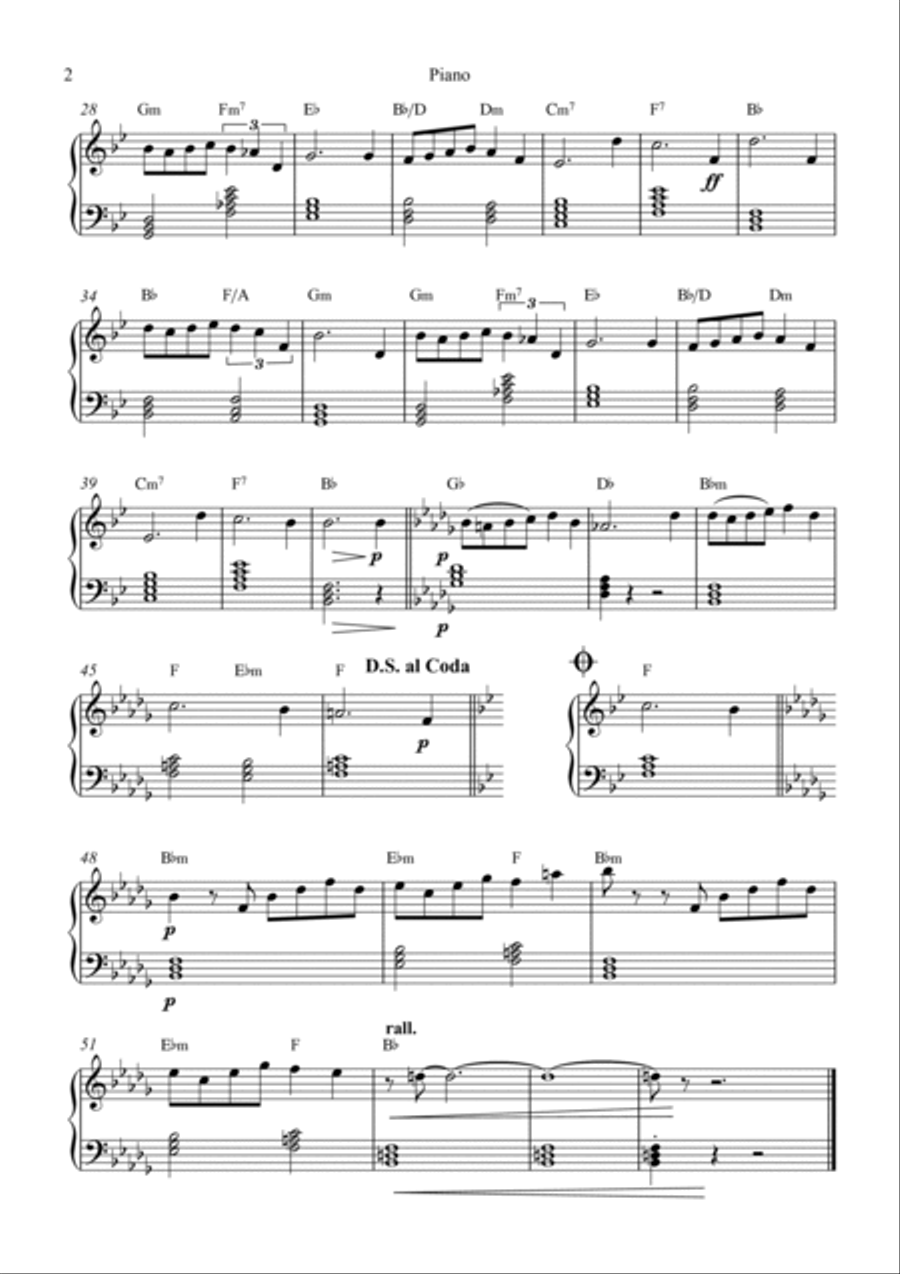 Uma melodia para Leônia Leão Concert Band scores gallery preview page 2