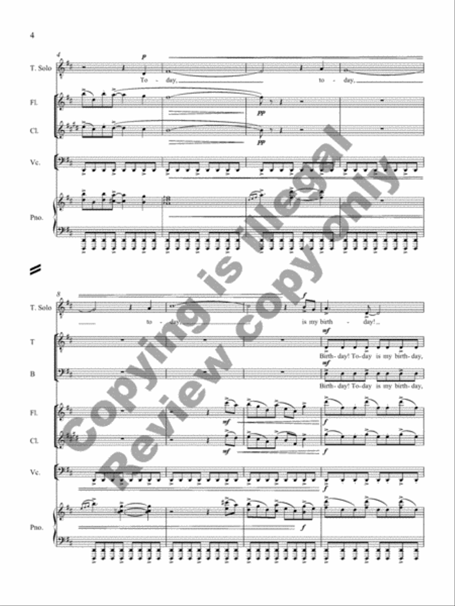 #twitterlieder (SATB Full Score) 4-Part scores gallery preview page 5
