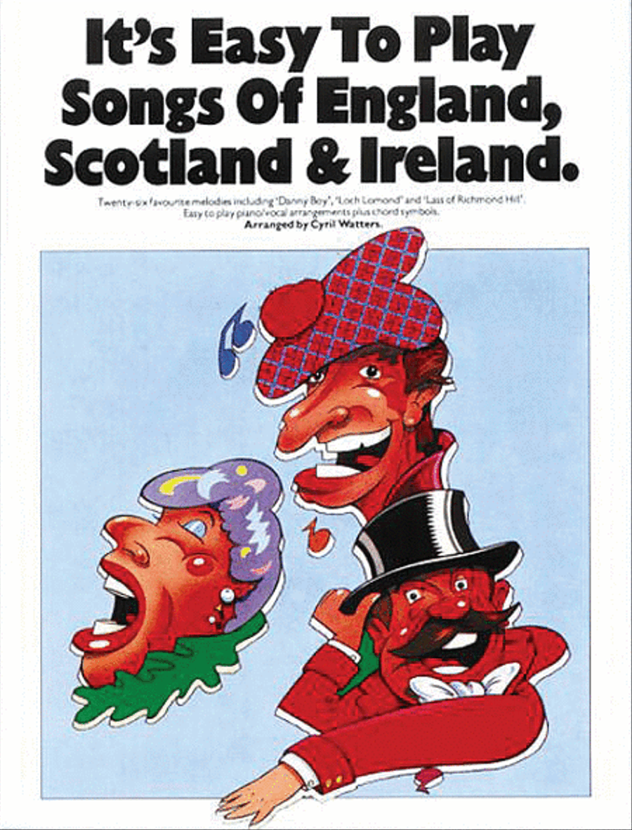 It's Easy to Play Songs of England, Scotland and Ireland Piano, Vocal, Guitar scores gallery preview page 1