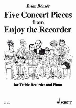Book cover for Five Concert Pieces