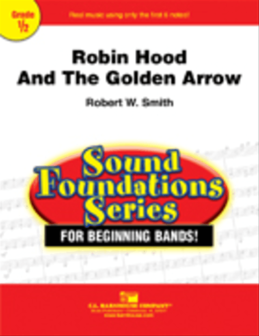 Robin Hood and the Golden Arrow Concert Band scores gallery preview page 1
