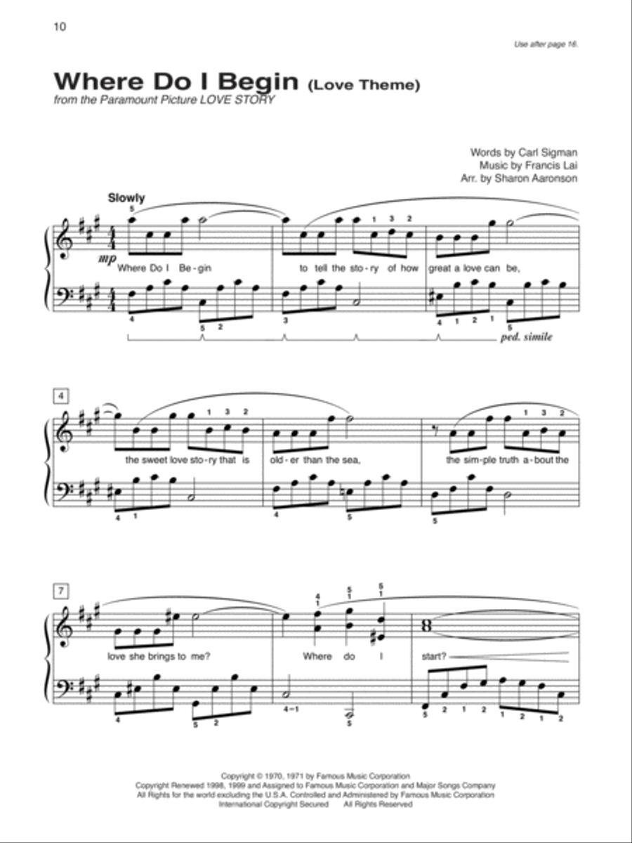 Alfred's Basic Piano Library Top Hits! Solo Book, Book 6 Piano Method scores gallery preview page 4