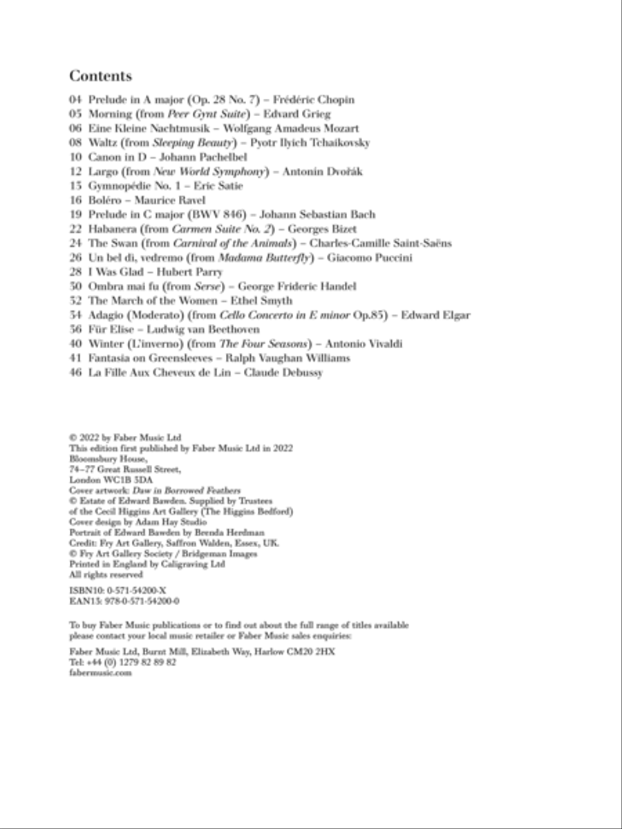 The Piano Player -- Classical Favourites Piano Solo scores gallery preview page 2