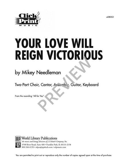 Your Love Will Reign Victorious image number null