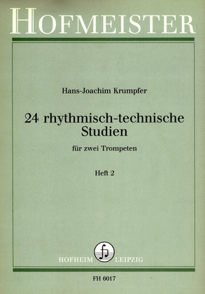 24 rhythmisch-technische Studien, Heft 2