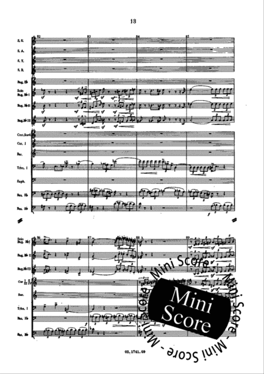 Images voor Fanfare Concert Band scores gallery preview page 17