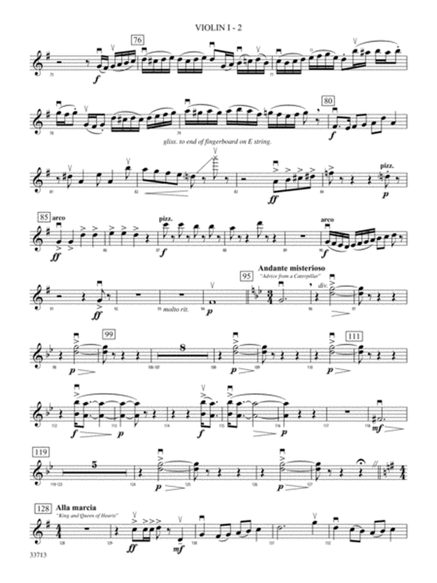 Wonderland Variations: 1st Violin
