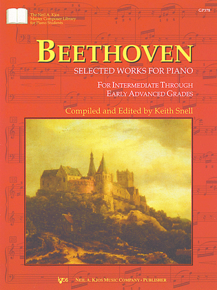 Book cover for Beethoven Selected Works For Piano