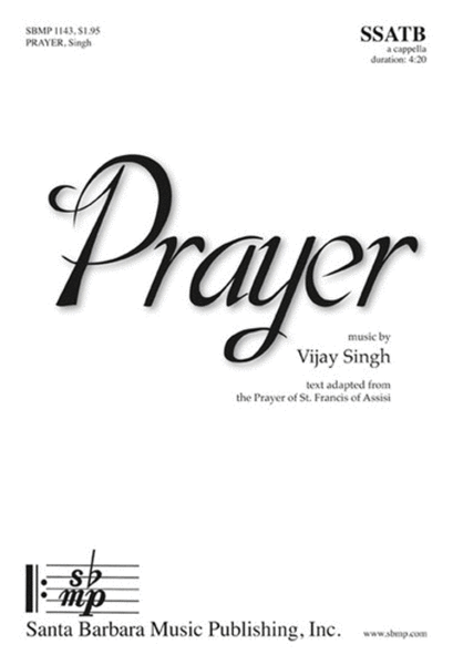 Prayer - SSATB Octavo image number null