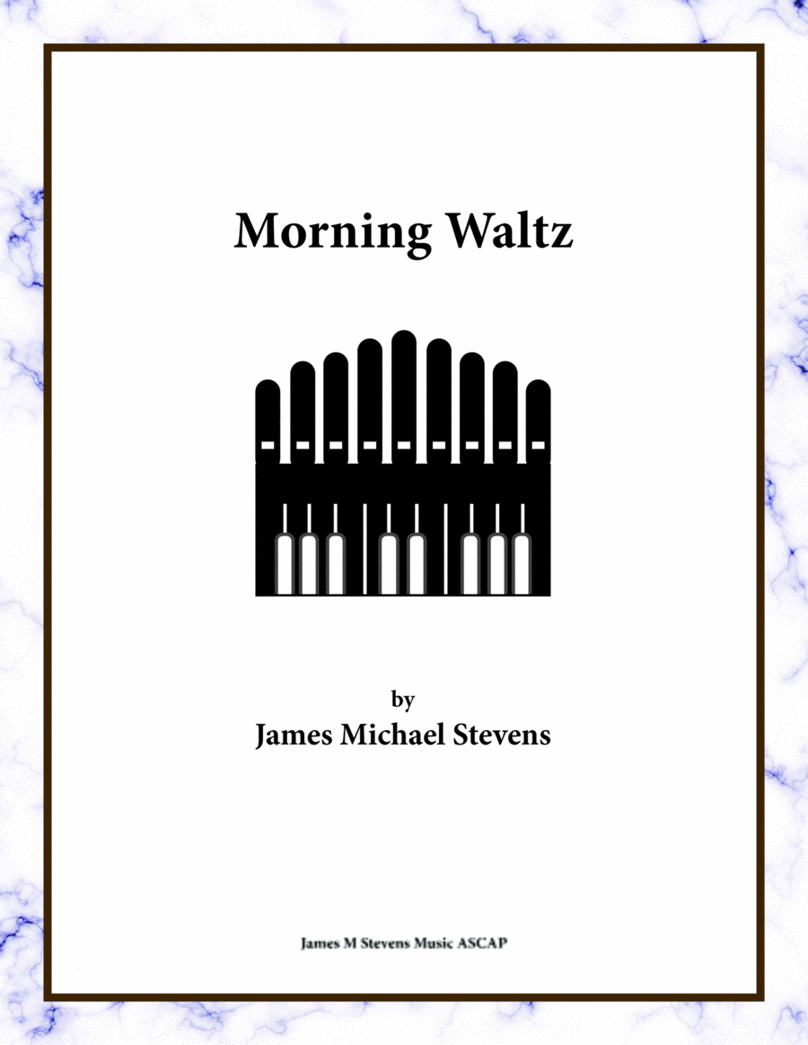 Morning Waltz - Organ Solo Morning Waltz - Organ Solo Organ Solo scores gallery preview page 1