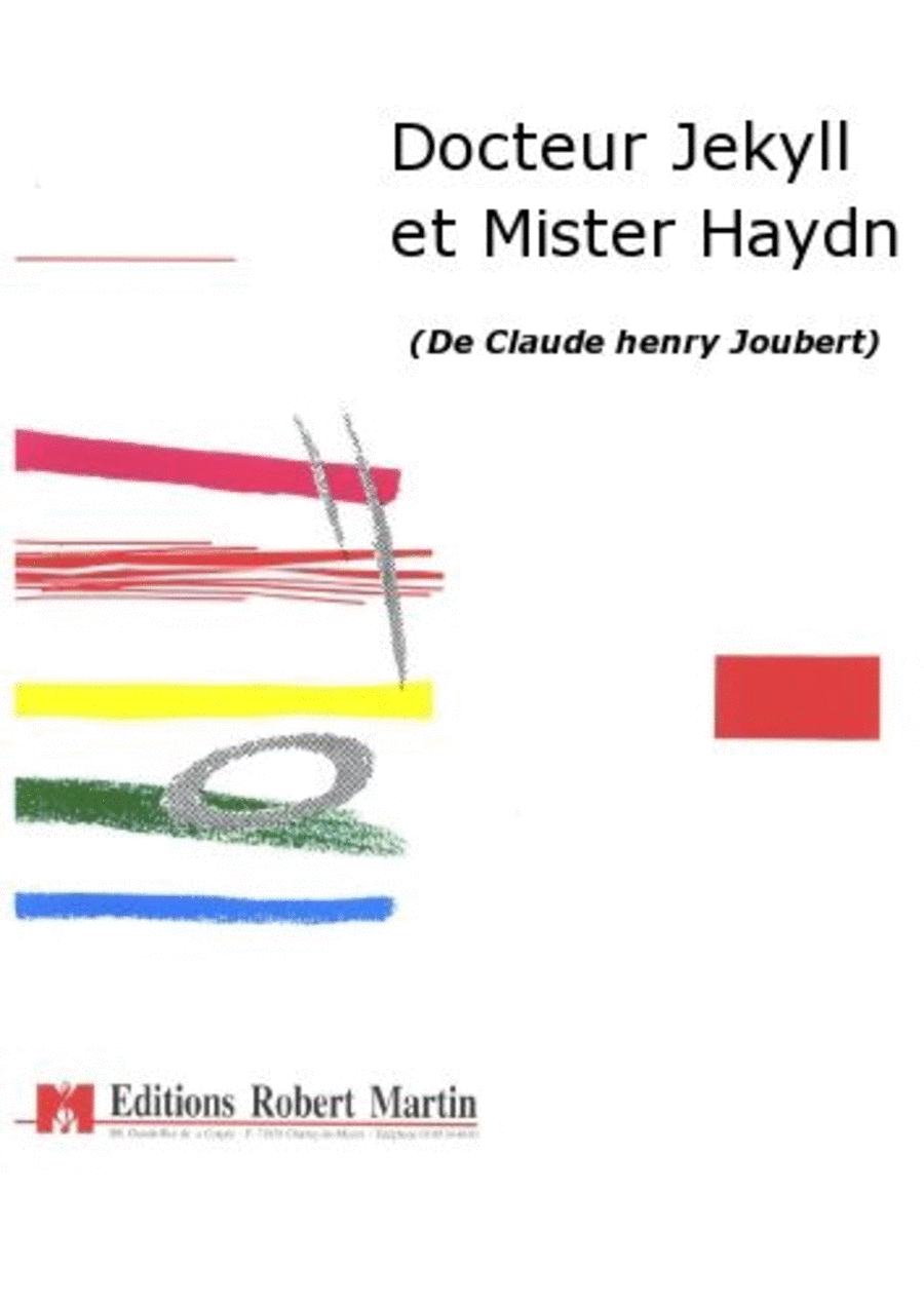 Docteur Jekyll et Mister Haydn Choir scores gallery preview page 1