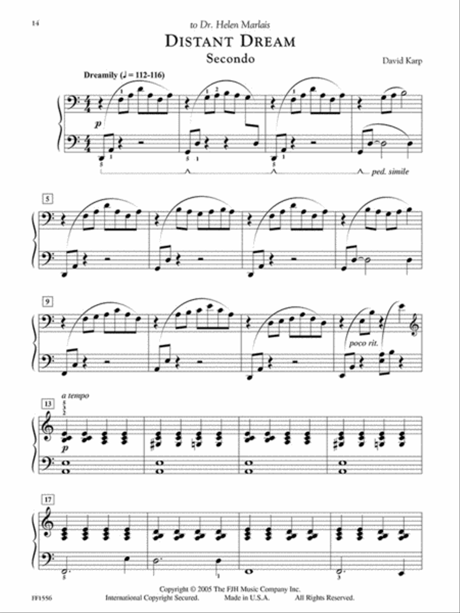 In Recital! Throughout the Year (with Performance Strategies) Volume Two, Book 5 (NFMC) Piano Method scores gallery preview page 3