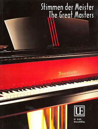 Book cover for Great Masters, Piano